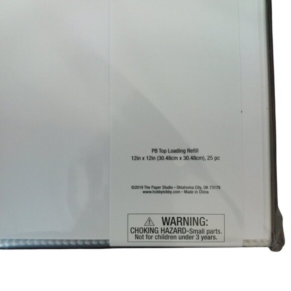 The Paper Studio 12 X 12 Refill Album Pages 50 Sheets and Cream Cardstock New - Picture 5 of 7